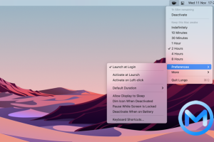 Lungo For Mac v2.0.3 让你的 Mac 保持不息屏状态