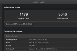 Geekbench 5 For Mac 5.4.4 mac 跑分测试软件