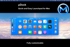 uDock For Mac v3.0 快速简便的启动系统软件